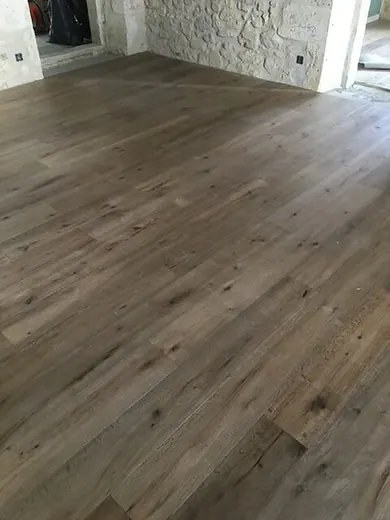 Pose parquet contrecollé chêne Atelier — photo 3