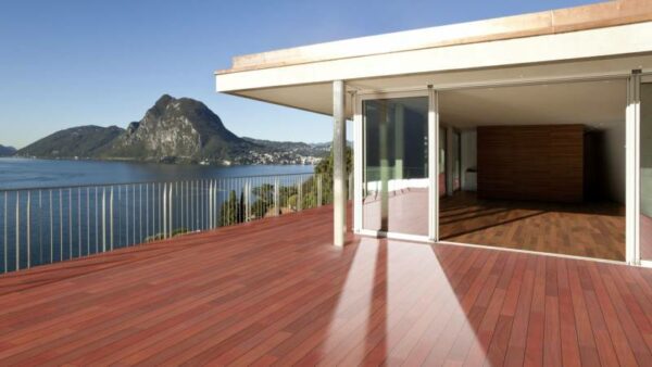 Terrasse padouk